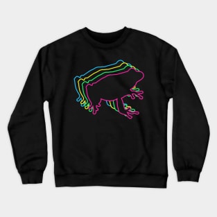 Frog 80s Neon Crewneck Sweatshirt